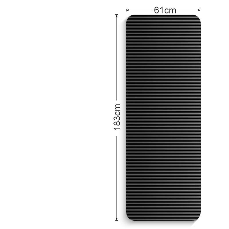 Durable and slip-resistant yoga mat for yoga and Pilates