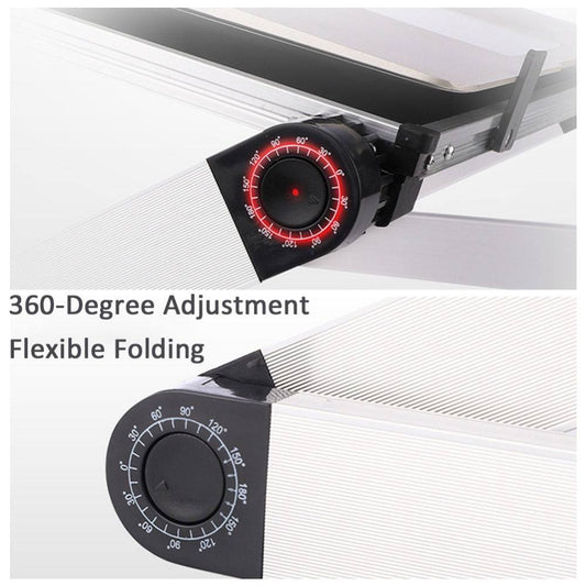 Ergonomic foldable laptop stand with ergonomic design for comfortable working