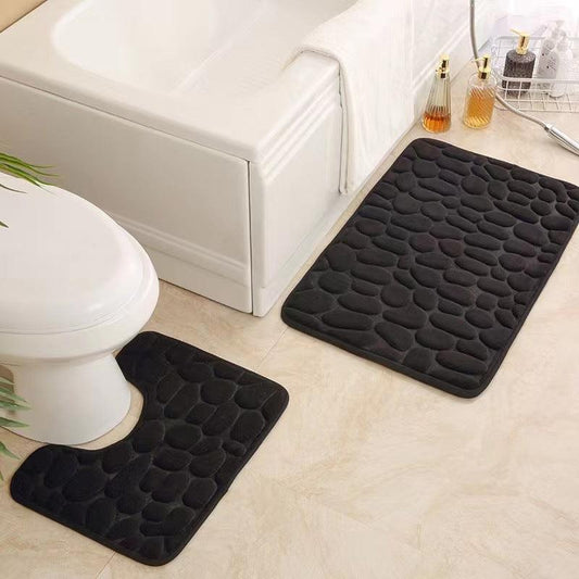 High-Quality Pebble Pro U-Shaped Memory Foam Floor Mat
