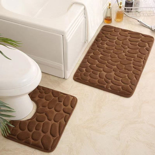 Memory Foam U-Shaped Floor Mat for Ergonomic Workspaces