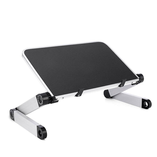 Ergonomic laptop stand for desks and tablets, foldable and easy to set up