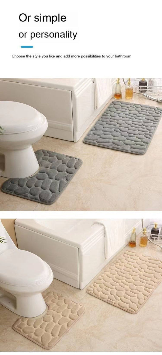 Ergonomic U-Shaped Memory Foam Floor Mat for Relief
