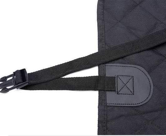 Dog Car Seat Cover View Mesh Pet Carrier Hammock Safety Protector Car Rear Back Seat Mat With Zipper And Pocket For Travel null