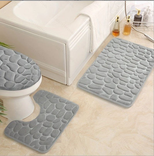 Pebble Pro U-Shaped Memory Foam Floor Mat for Office