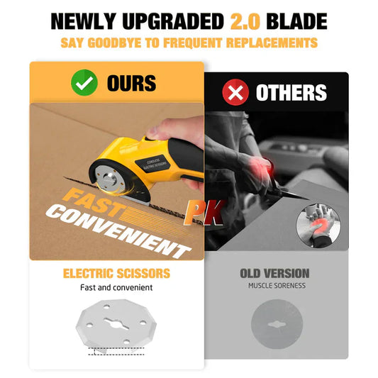 Effortless cutting with our Cordless Electric Shears