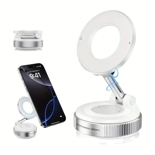2026 Magnetic vacuum car phone holder 360 adjustable mount Stone's Store