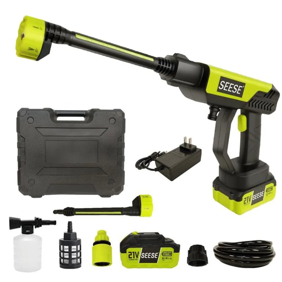 Cordless Pressure Washer Gun – 1200 PSI Portable Electric Power Washer