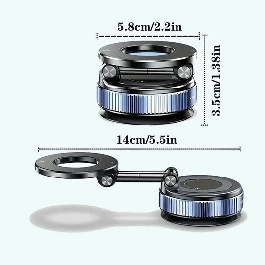 2026 Magnetic vacuum car phone holder 360 adjustable mount Stone's Store