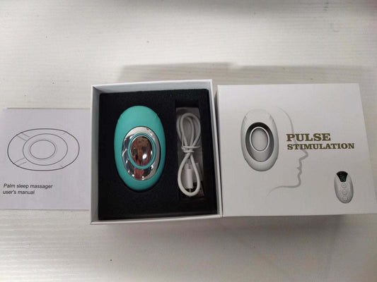 Sleep aid micro-current therapy device for insomnia