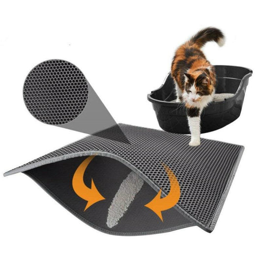 Honeycomb Waterproof Litter Pad for cats, urine proof and pet supplies