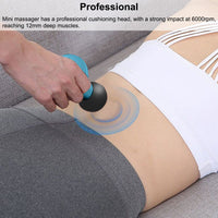 Electric fascia massage gun for muscle relaxation and pain relief