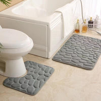 Comfortable U-Shaped Memory Foam Floor Mat for Work