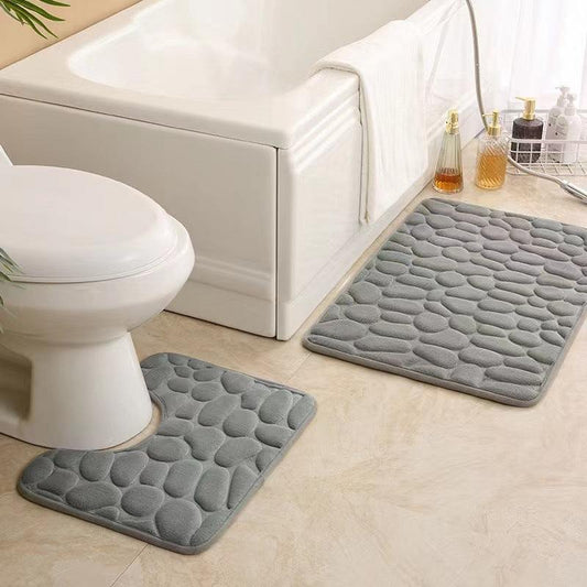 Comfortable U-Shaped Memory Foam Floor Mat for Work