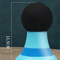 Mini electric back and neck massager for muscle relaxation and pain relief