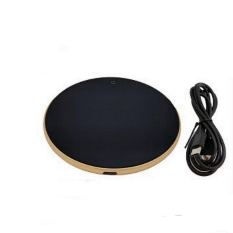 Coffee mug warmer with electric heating and touch pad control