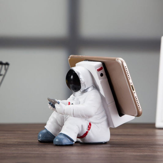 Space Spaceman Mobile Phone Desk Holder for minimalist home office design