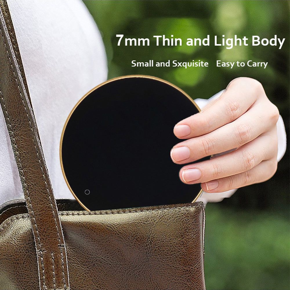 Coffee mug warmer with electric touch pad for hot beverages