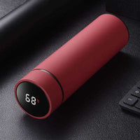 Stainless steel insulated water bottle for outdoor use and business travel