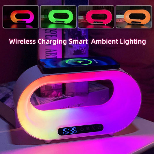 Smart 3-in-1 LED Night Light with APP Control and RGB Atmosphere