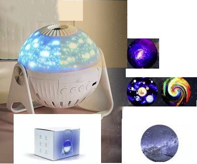 Galaxy starry night projector for bedroom decoration