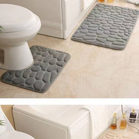 Ergonomic U-Shaped Memory Foam Floor Mat for Relief