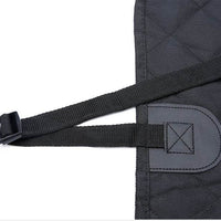 Dog Car Seat Cover View Mesh Pet Carrier Hammock Safety Protector Car Rear Back Seat Mat With Zipper And Pocket For Travel null