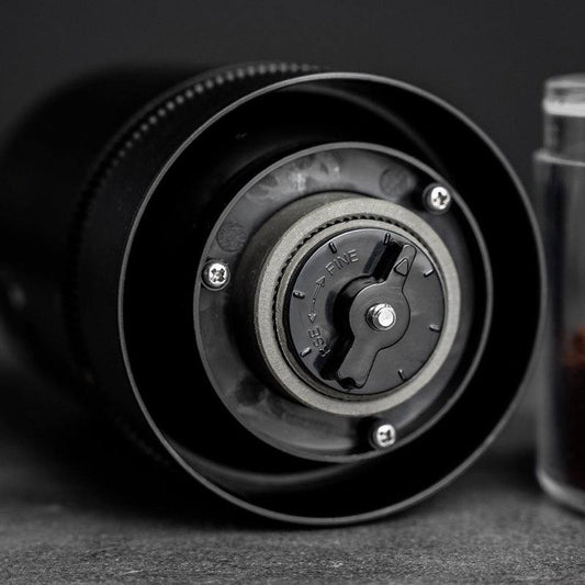 High-quality coffee grinder with USB Type-C charging and ceramic core for coffee lovers