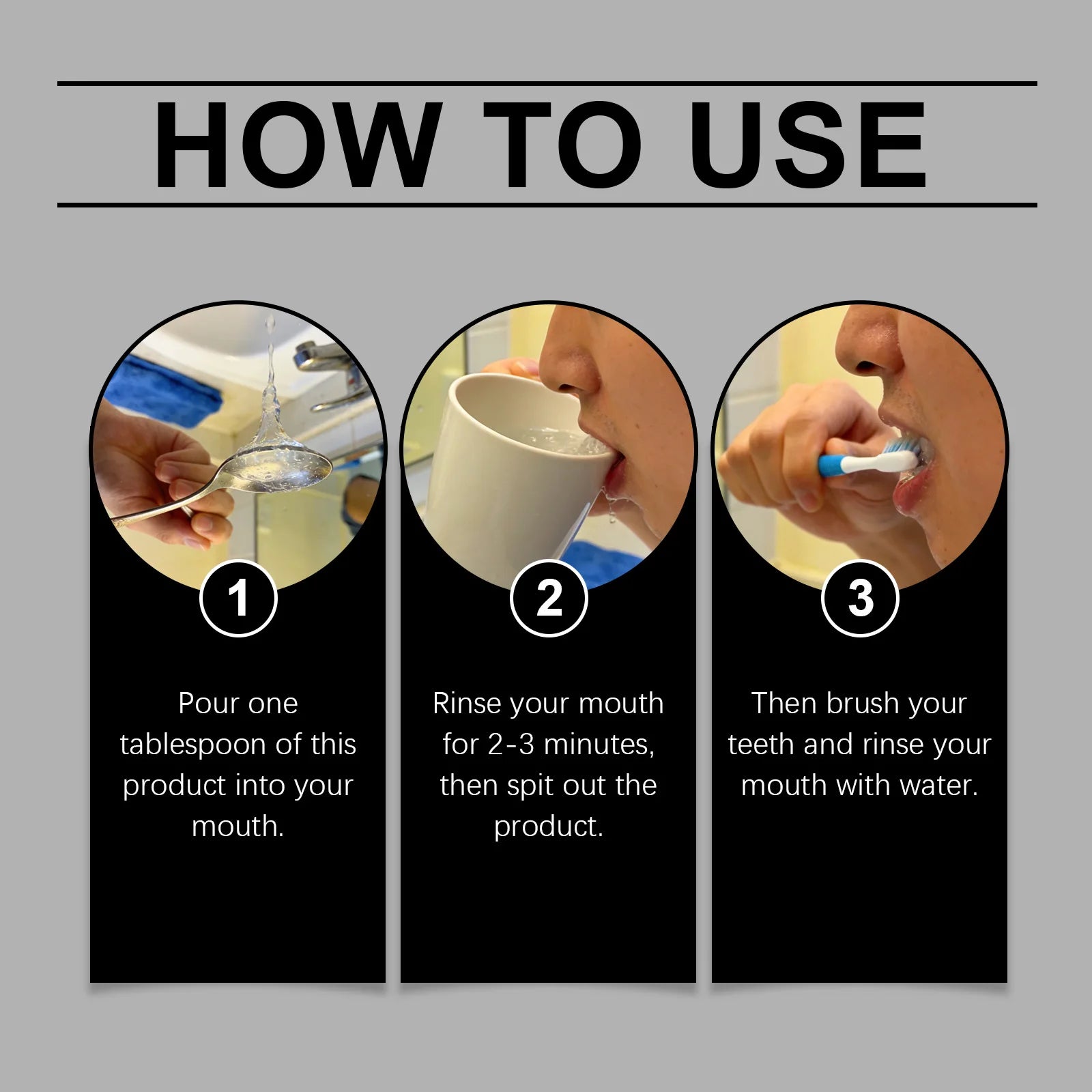 Naomi - Alcohol-Free Daily Whitening Mouthwash
