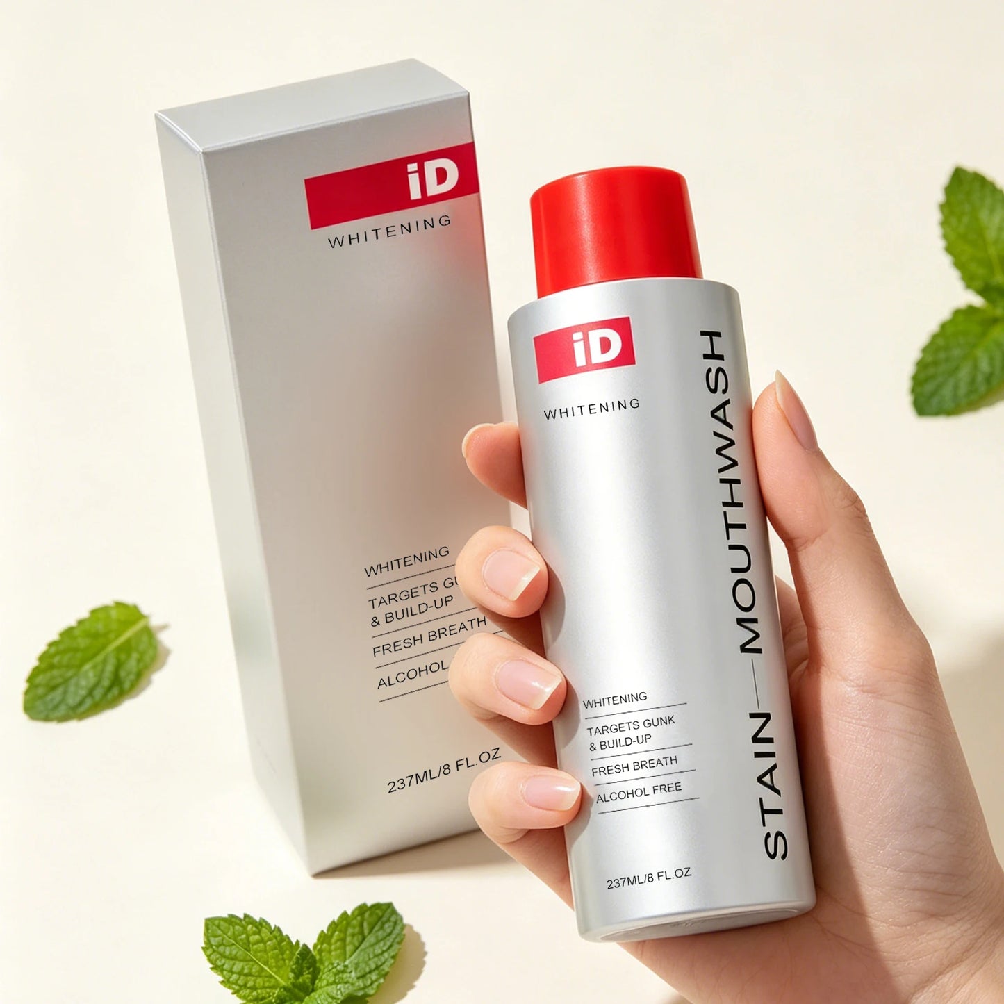 Naomi - Alcohol-Free Daily Whitening Mouthwash