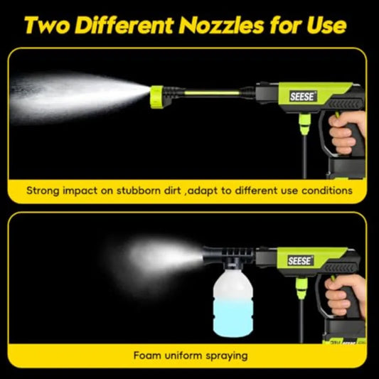 Cordless Pressure Washer Gun – 1200 PSI Portable Electric Power Washer