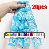 6-hole Dinosaur Bubble Machine Electric Bubble Gun with Light Fully Automatic Bubble Gun Automatic Soap Blower Outdoor Game Toy - 20pcs