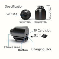 Smart Home Security Camera Small CCTV Night Vision Motion Detection Alarm Monitor Best Choice For 3C Discount Store