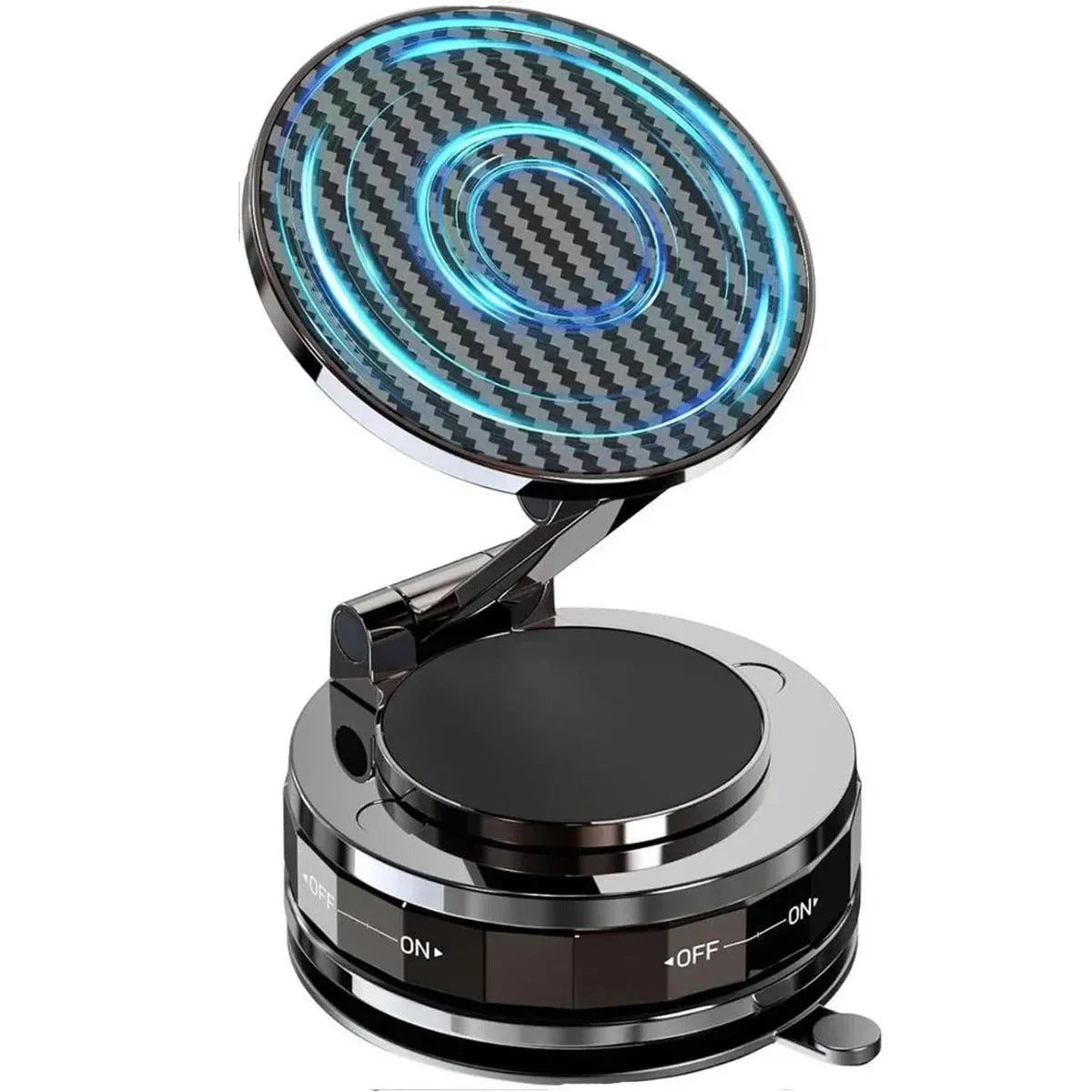 2026 Magnetic vacuum  car phone holder 360 adjustable mount Stone's Store