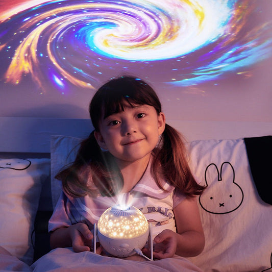 Galaxy starry night sky projector for bedroom decoration