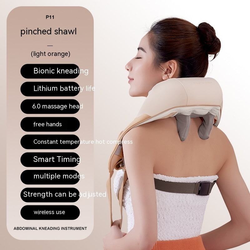 ErgoPro shoulder and neck massager with soft, padded design for comfort