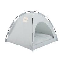 Cat and dog pet sofa camping dog bed with cushion for indoor comfort