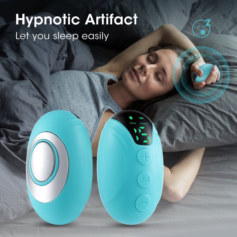 Micro-current sleep aid device for anxiety and depression relief