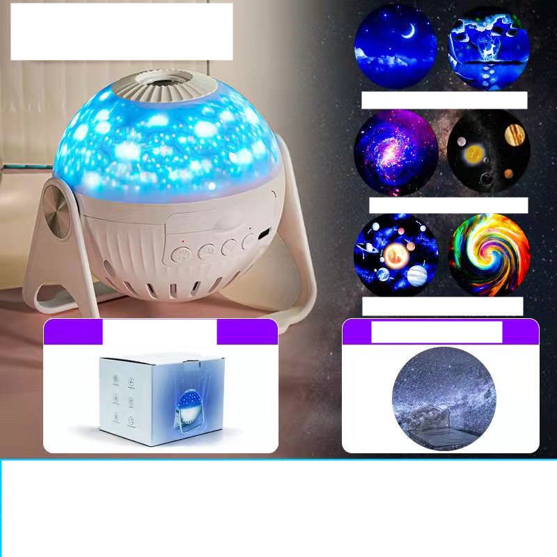 Starry galaxy night light projector for bedroom