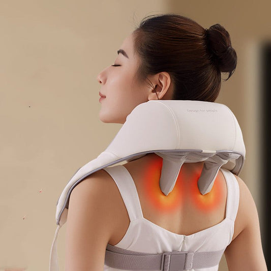 Ergonomic shoulder and neck massager for stress relief and muscle relaxation